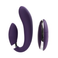 VeDO Jeni Dual Motor Vibe with Remote - Purple