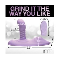 Inmi Thrust N' Grind Thrusting Vibrator Purple