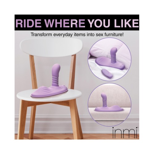 Inmi Thrust N' Grind Vibrador Empujador Morado