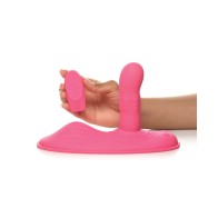 Inmi Spin N' Grind Rotating Vibrating Silicone Grinder Pink