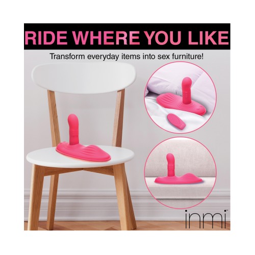 Inmi Spin N' Grind Rotating Vibrating Silicone Grinder Pink