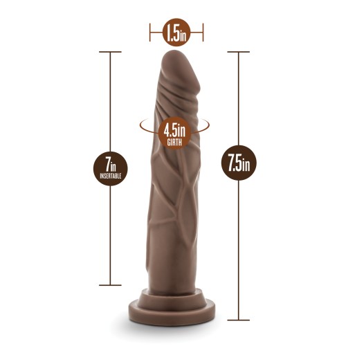 Blush Dr. Skin Realistic Cock - Chocolate