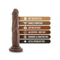 Blush Dr. Skin Realistic Cock - Chocolate