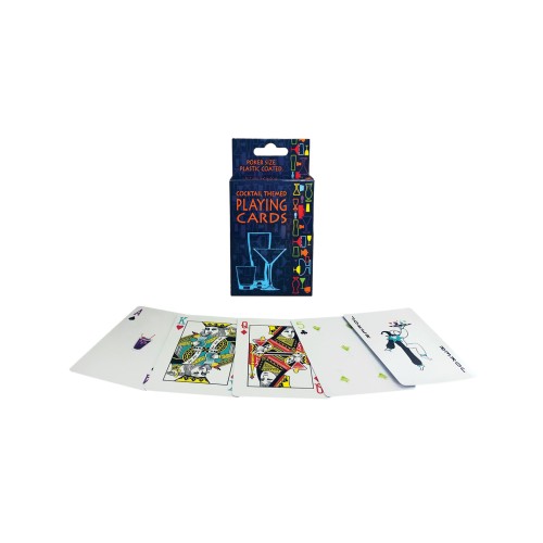 Cocktail Themed Playing Card Set for Fun Games