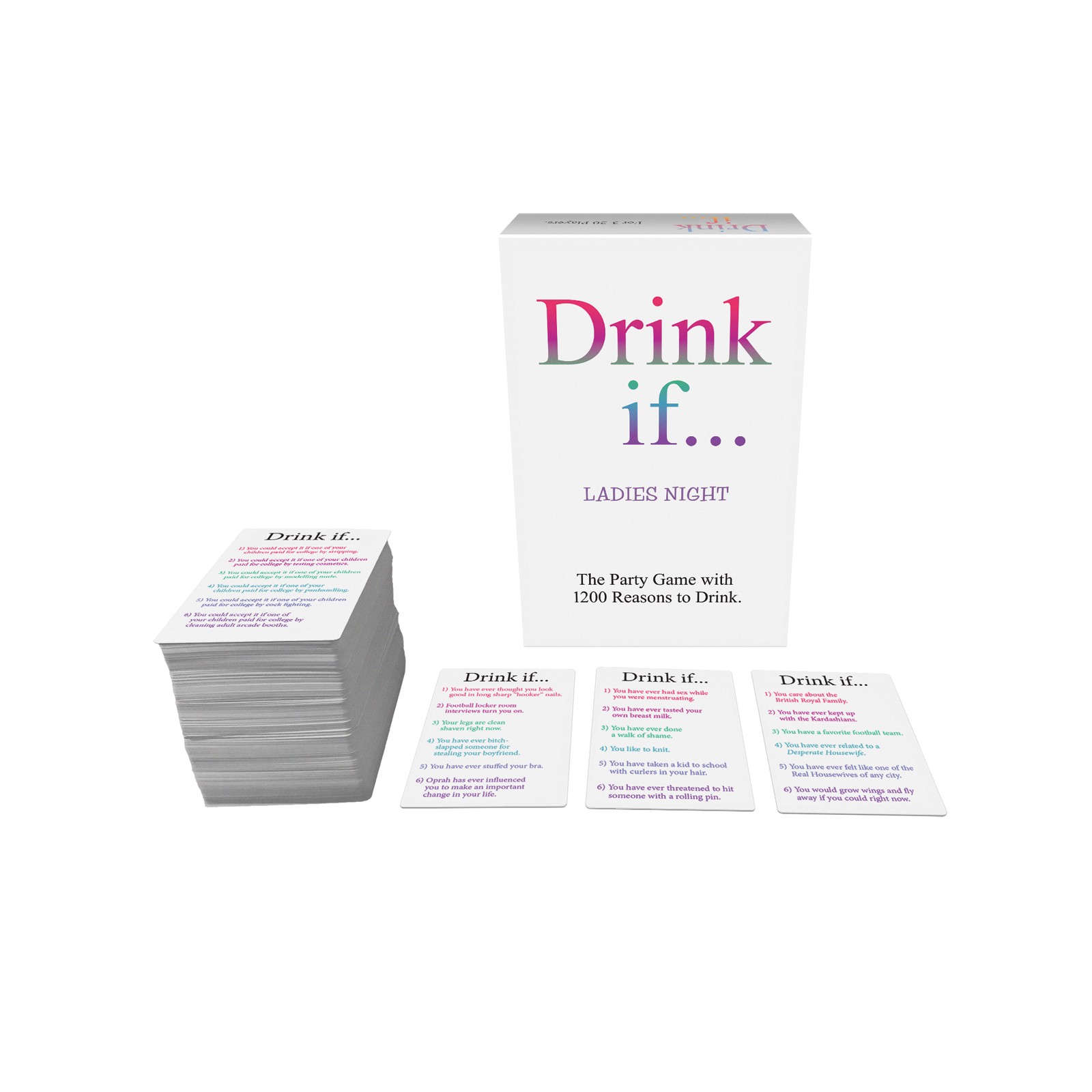 Drink If... Ladies Night Card Game