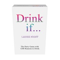 Juego de Cartas Drink If... Noche de Chicas