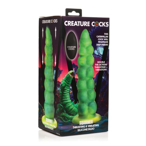 Dildo de Creature Cocks Vibrante con Control Remoto para Aventura