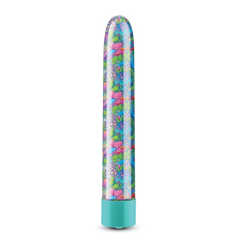 Blush Limited Addiction Utopia 7 inch Rechargeable Vibe - Aqua