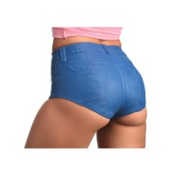 Shorts Strap U de 6 Pulgadas con Dildo de Silicona