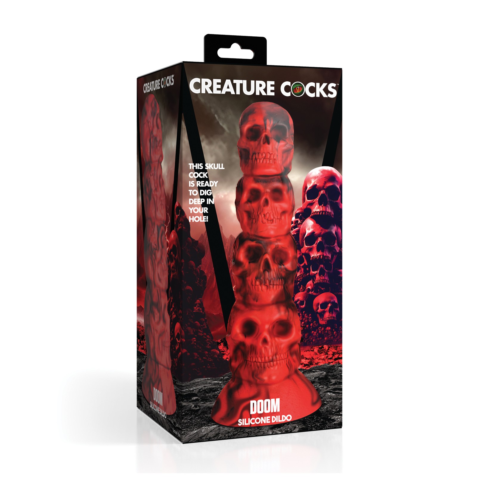 Creature Cocks Doom Silicone Dildo for Ultimate Pleasure