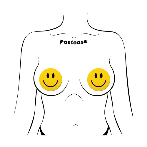 Pastease Premium Smiley Face Yellow O/S