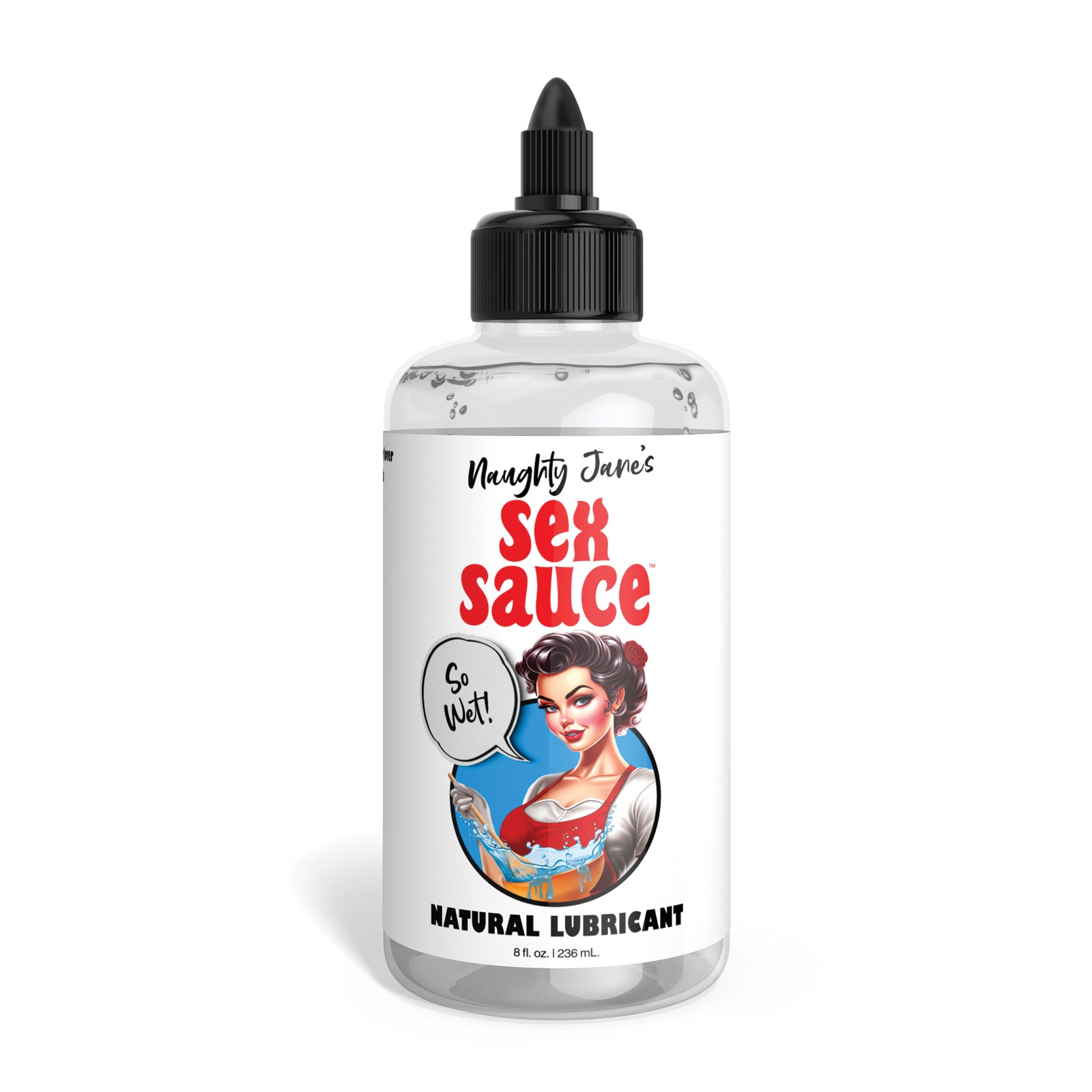 Lubricante Natural Naughty Jane's Sex Sauce 8 oz