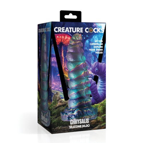 Creature Cocks Chrysalis Silicone Dildo Multi Colors