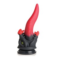 Dildo Dragon Roar Silicone Creature Cocks - Rojo/Negro