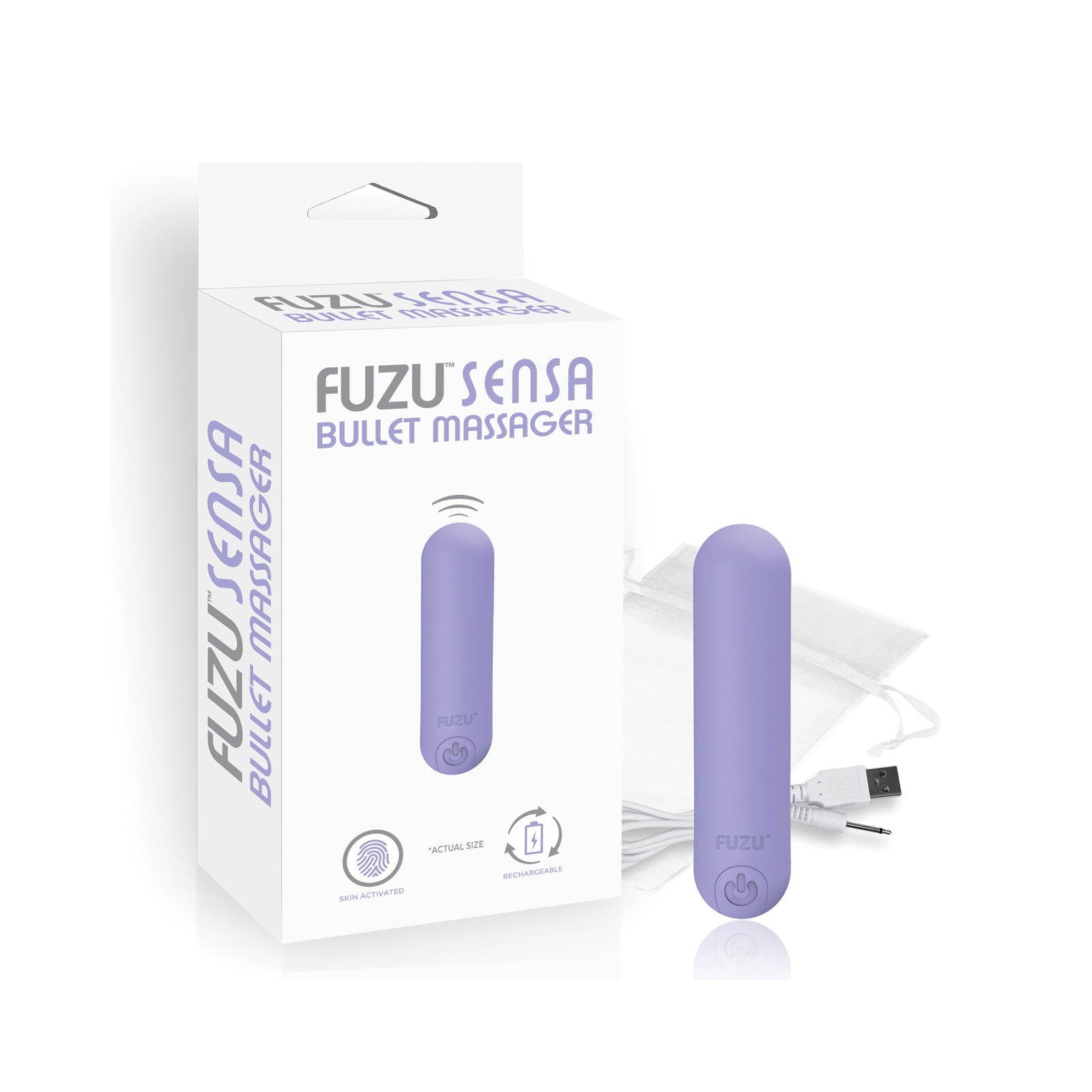 Fuzu Sensa Bullet Massager Pastel Purple