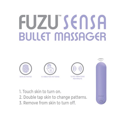 Fuzu Sensa Bullet Massager Pastel Purple