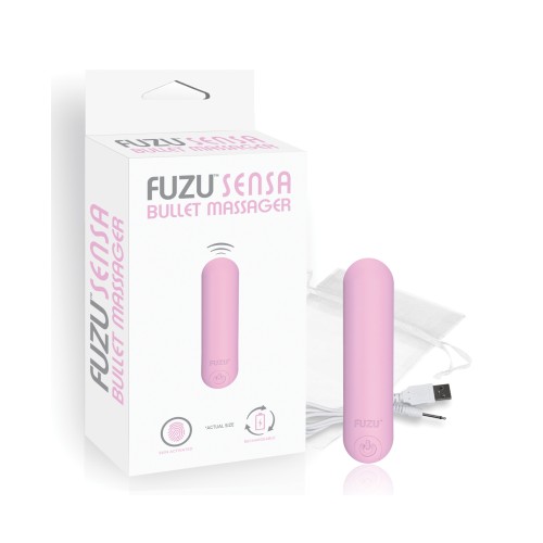 Masajeador de bala recargable Fuzu Sensa rosa pastel