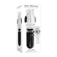 Stroker Recargable Zero Tolerance Thrill Ride para Placer Intenso