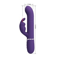 Rabbit Vibrador Pretty Love Twinkled Tenderness - Morado