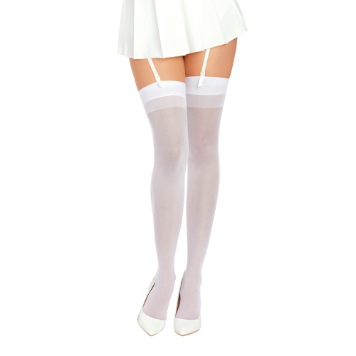 Thigh High Back Seam Stockings for Elegance