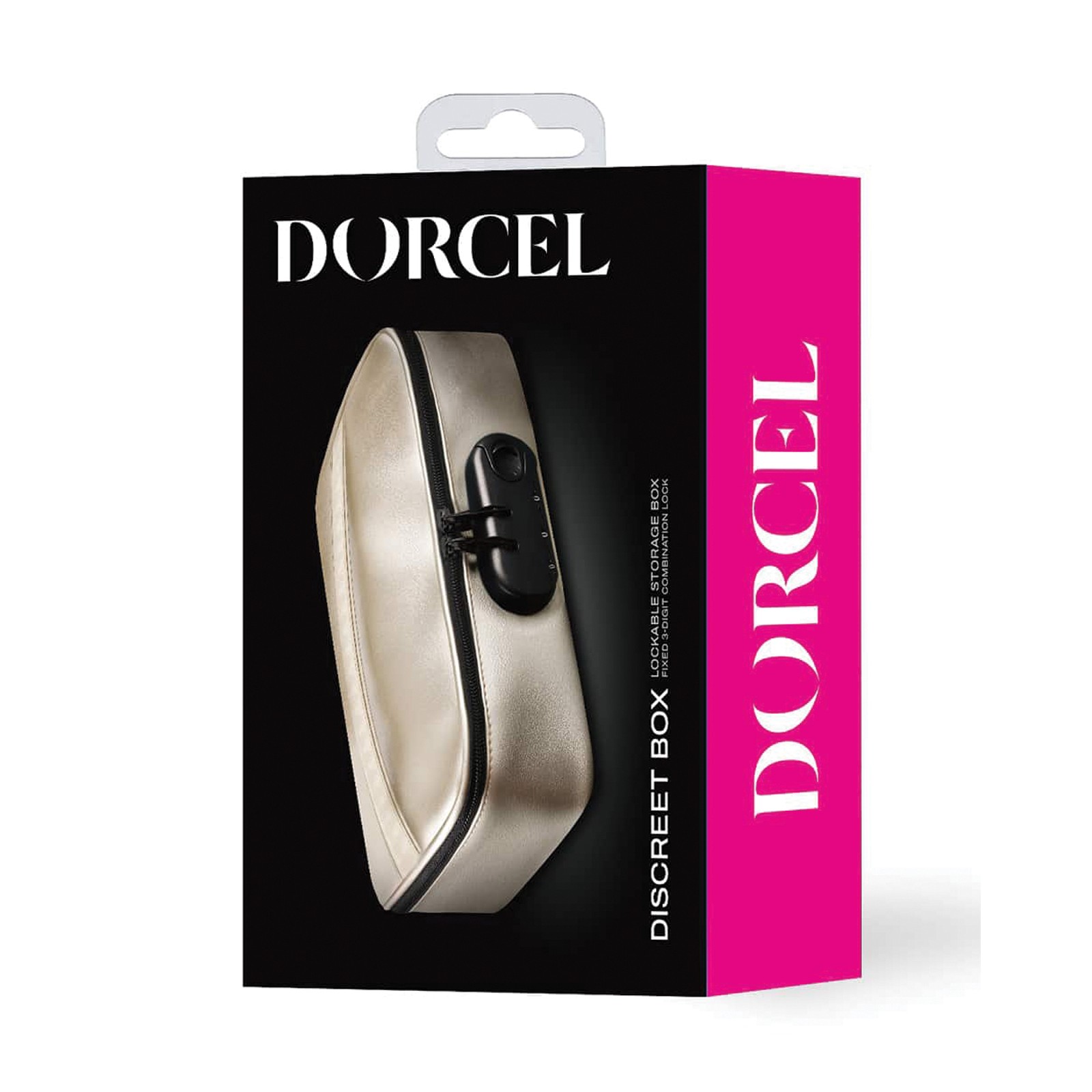 Dorcel Lockable Discreet Box Luxury Gold