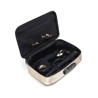 Dorcel Lockable Discreet Box Luxury Gold