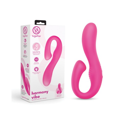 Vibrador Versátil Dual-Stim Harmonía Together - Rosa