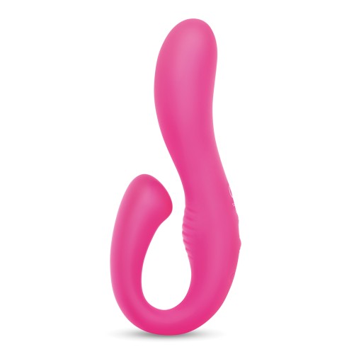 Together Harmony Vibe Versatile Dual-Stim Vibrator - Pink