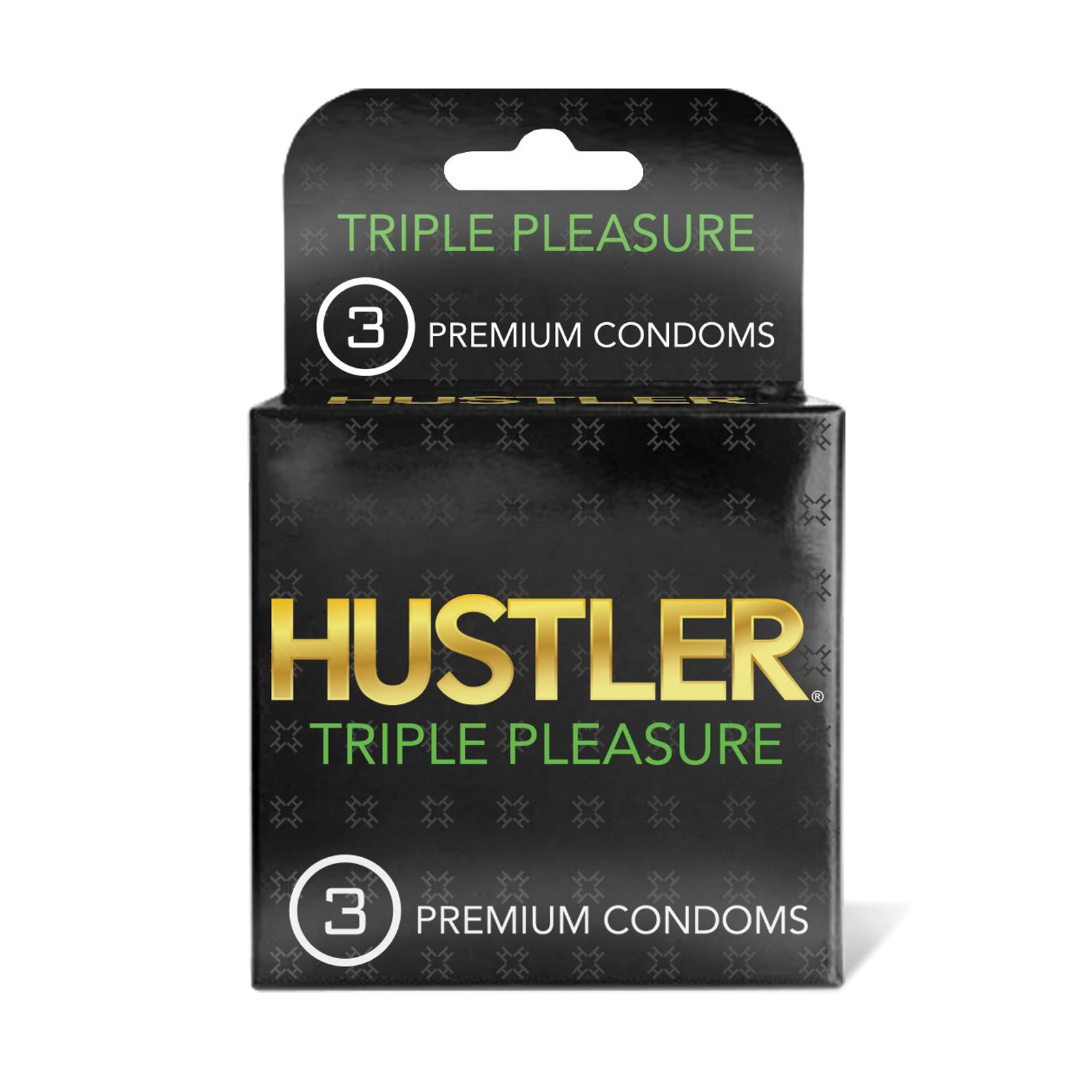 Condones Premium Triple Placer Hustler Paquete de 3 - Calidad y Comodidad