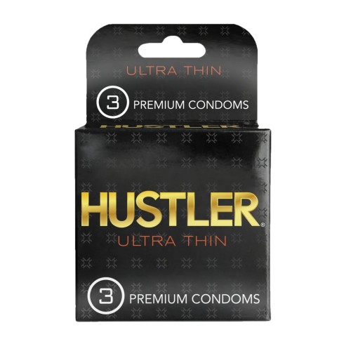 Condones Premium Ultra Finos Paquete de 3 para Mayor Placer