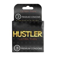 Condones Premium Ultra Finos Paquete de 3 para Mayor Placer