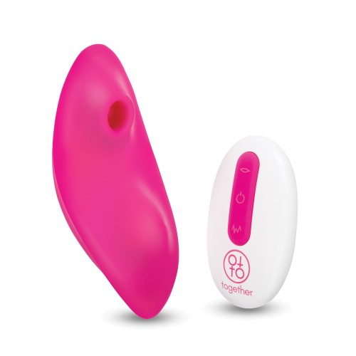 Together Suck N Go Remote Controlled Vibrator Pink