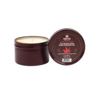 Earthly Body Holiday 3 in 1 Massage Candle 6 oz