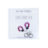 Warm Human Some Kinky Sex Mini Card & Charm