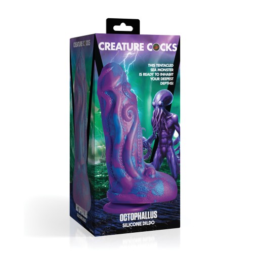 Creature Cocks Octophallus Dildo - Purple/Blue