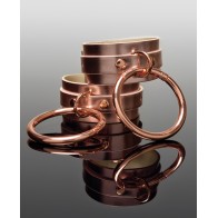 Pleasure Collection Adjustable Handcuffs Rose Gold - Luxurious Restraint