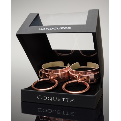 Pleasure Collection Adjustable Handcuffs Rose Gold - Luxurious Restraint