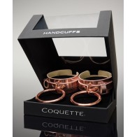 Pleasure Collection Adjustable Handcuffs Rose Gold - Luxurious Restraint