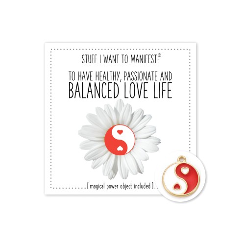 Healthy Love Life Mini Card & Charm