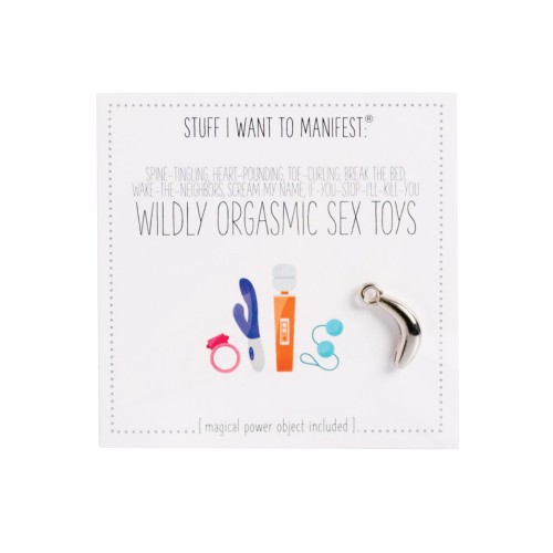 Warm Human Orgasmic Sex Toys Mini Card and Charm