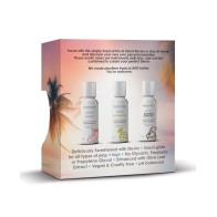 Wicked Sensual Care Tropical Trio Flavored Lubes