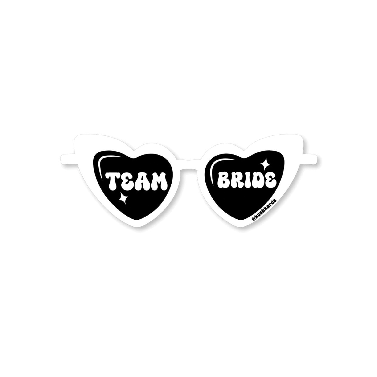 Team Bride Sticker Pack of 3