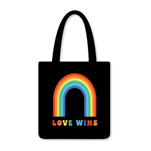 Love Wins Reusable Tote Bag