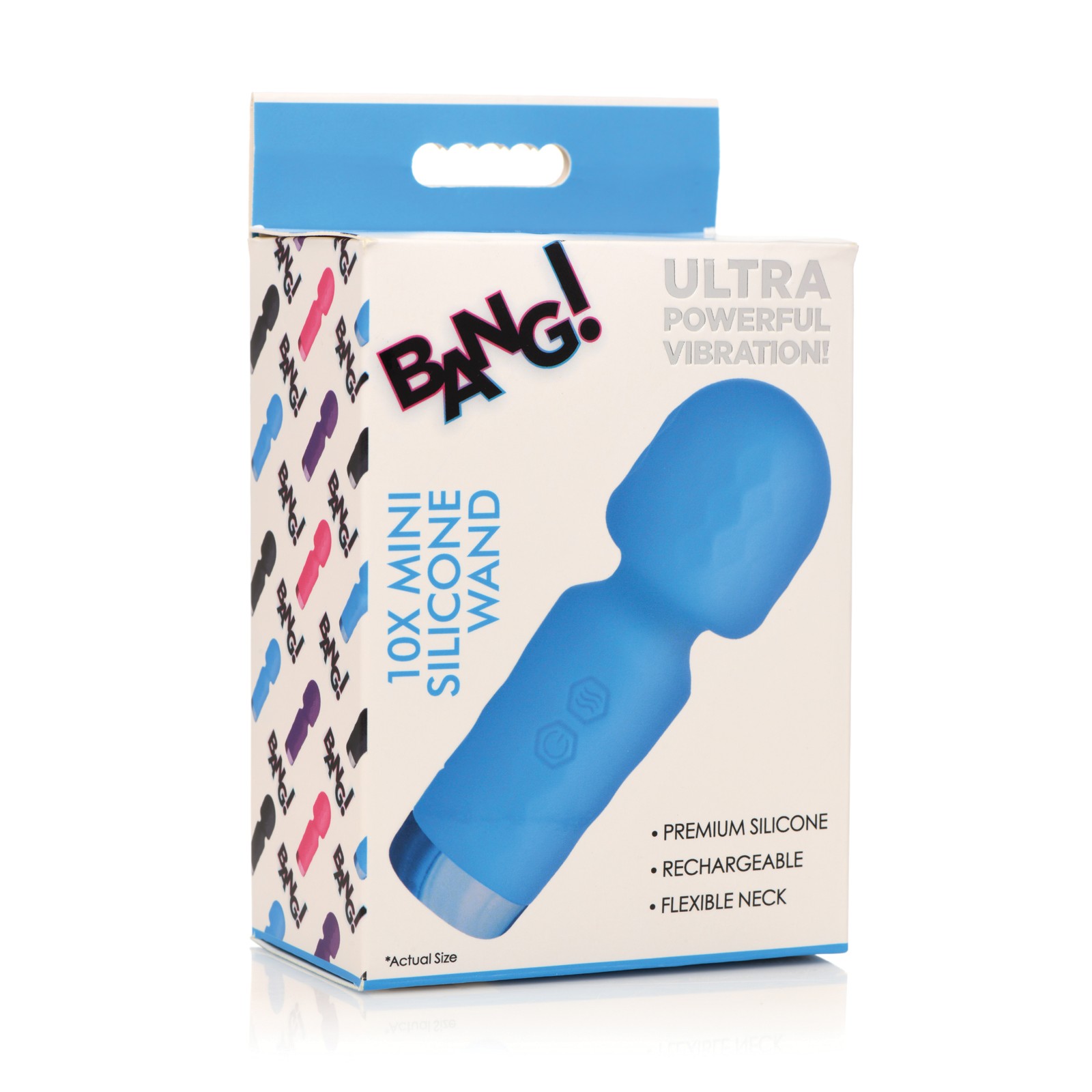 Bang! Mini Varita de Silicón para Placer en Movimiento