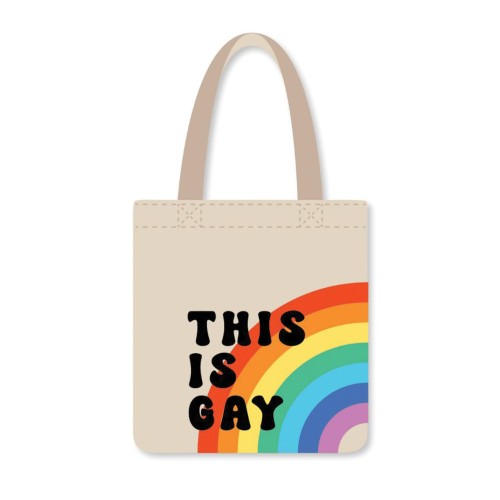 This Is Gay Rainbow Reusable Tote