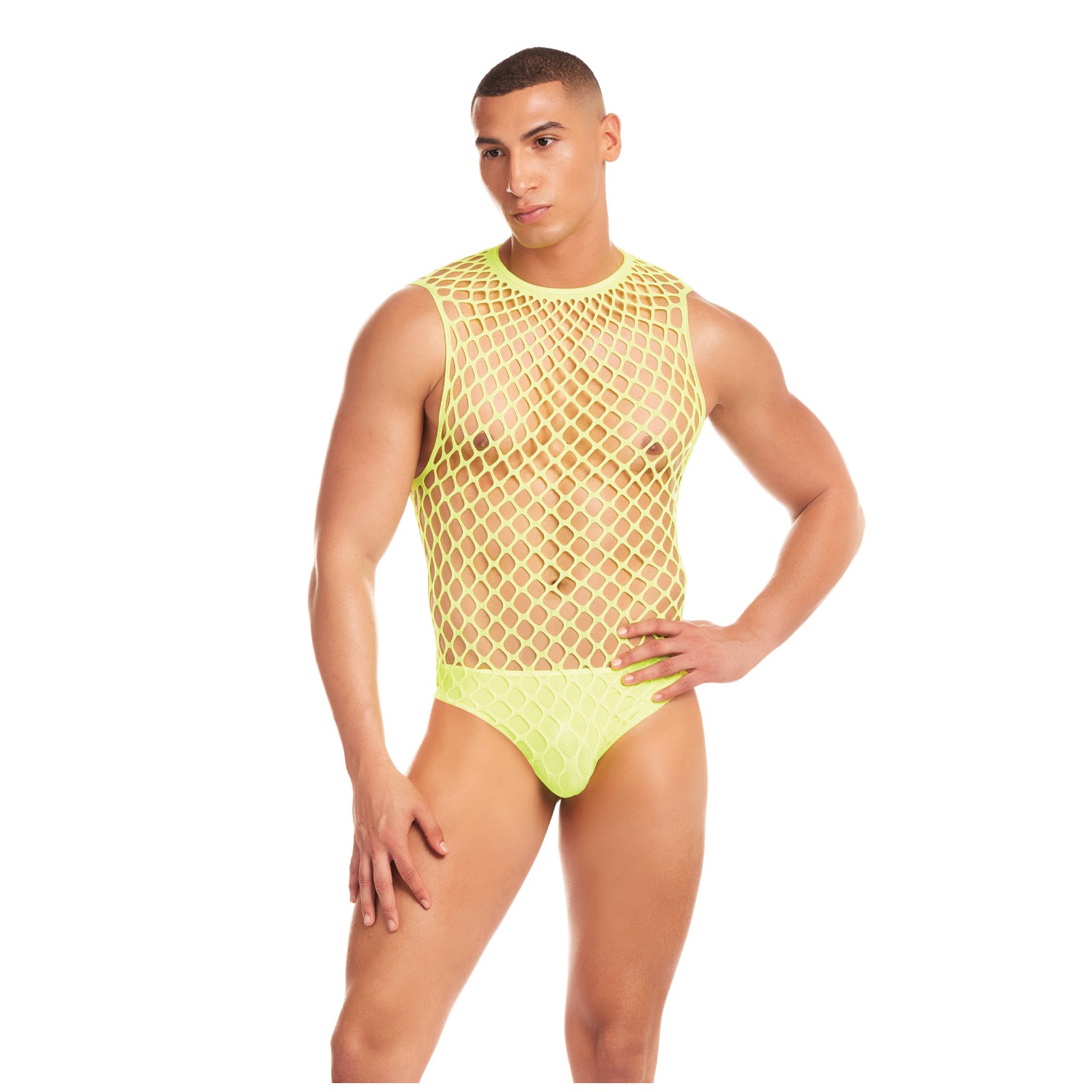 Conjunto de Malla Rainbow Party Full Effect - Amarillo S/M