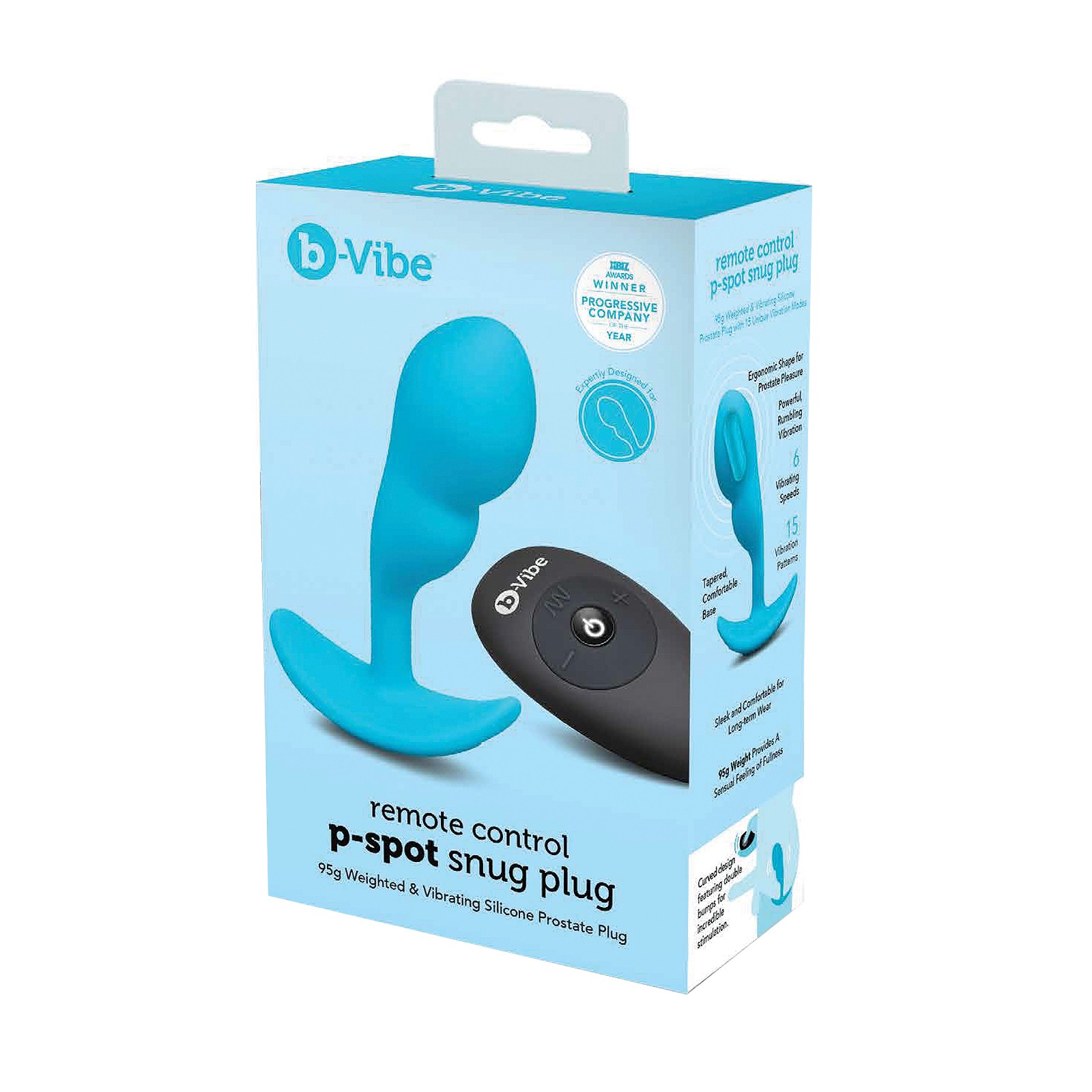 P-Spot Snug Plug Control Remoto b-Vibe