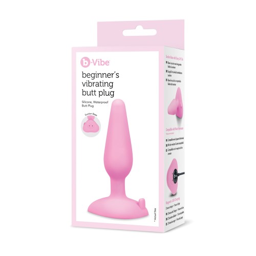 b-Vibe Beginner's Vibrating Butt Plug for Anal Fun