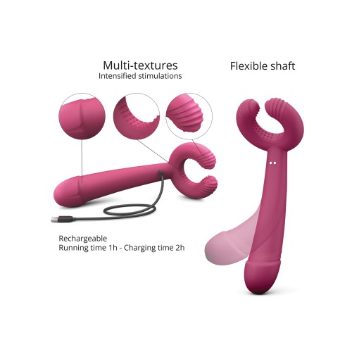 Vibrador Multi-Juego Please Me - Estrella Púrpura