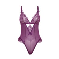 Katana Lace Teddy Purple 1X/2X